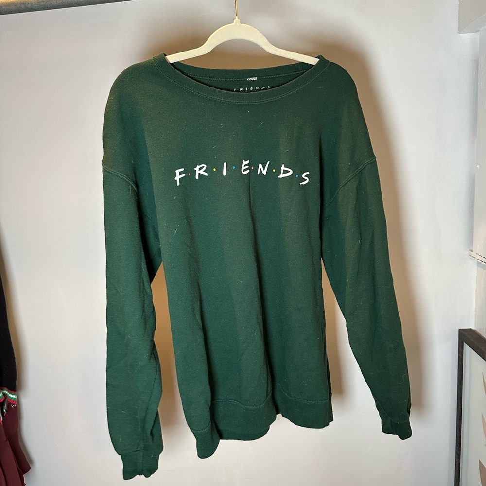 FRIENDS Dark Green Pullover